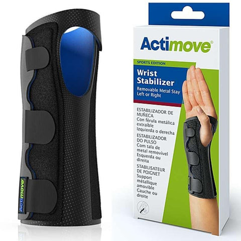 Actimove Wrist Stabilizer w/Removable Metal Stay, Sports Edition - 75729