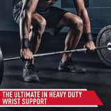 McDavid Heavy Duty Training Wrist Wraps/Pair - MDMDX503